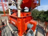 100 m³/h Mobile Concrete Batching Plant