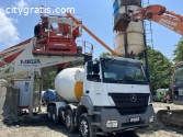 100 m³/h Mobile Concrete Batching Plant