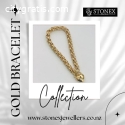 Perfect Gold Chain Bracelets - Stonex