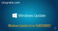 Windows Update Error 0x80248007