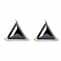 Black Diamond Earring for Men