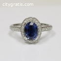 Blue Sapphire Rings for Men for sale