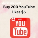 Buy 200 YouTube Likes $5