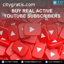 buy real active youtube subscribers