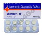 Buy Vermact 12mg Tablet Online with Best