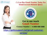 Call on Our Gmail Number Today For Gmail