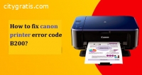 Canon Printer Error B200