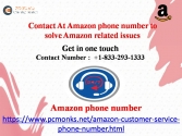 Contact At Amazon phone number to solve