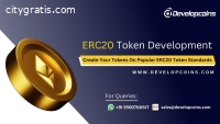 Create ERC20 Token With Developcoins