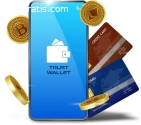 Crypto wallets like Trust Wallet