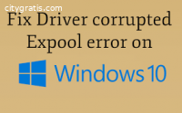 Driver corrupted expool windows 10