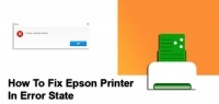 Epson printer in error state  (Solution)