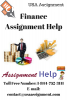 Finance Assignment Help in USA.