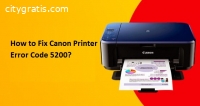 Fix Canon Printer Error Code 5200