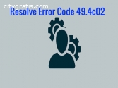 Fix Error Code 49.4c02 in Few Steps