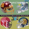 Football Helmet Decals