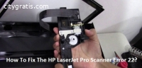 Get rid of HP Scanner Error 22