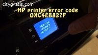 Guide to Fix HP Error Code OXC4EB827F