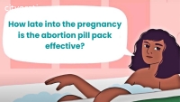 How late into pregnancy is an abortion