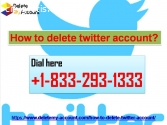 How to delete twitter account?