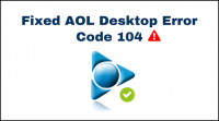 How To Fix Aol Error 104?