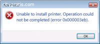 how to fix Error 0x000003eb.