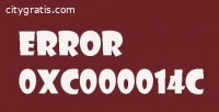 How to fix window error code 0xc000014c