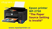 How to Fixed : Epson Printer Wf-2750 Wil