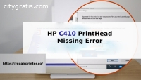 HP C410 Printer Head Replacement Error