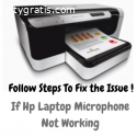 Hp Laptop Microphone Not Working? Get Is