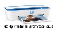 Hp Printer In Error State