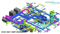 HVAC Duct Shop Drawings