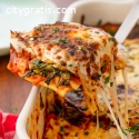 Make spinach lasagna quickly at home?