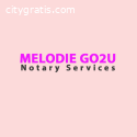 Melodie Go2U Notary Services