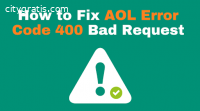 Methods To Aol Error Code 400