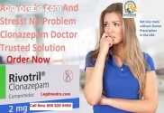 Relieve Anxiety and Stress Clonazepam