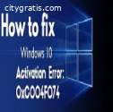 Resolve Activation Error code 0xc0004f07