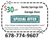 Sandy Springs GA Garage Door