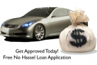 Secured Auto Loan Central Texas