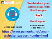 setting issues with Gmail support