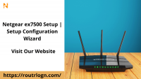 Setup Netgear ex7500 Extender: routrlogn