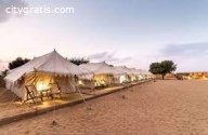 Sleep under the stars in Jaisalmer