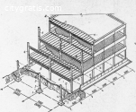 Steel Structure Fabrication Drawing