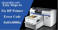 Step to Fix HP Printer Error 0x83c0000a