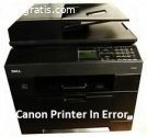 Steps To Fix Canon Printer in Error Stat