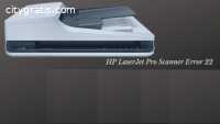 Steps to Fix Hp Scanner Error 22