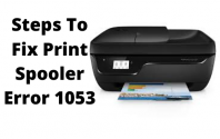 Steps To Fix Print Spooler Error 1053