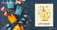 Virtual birthday cards