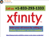 Xfinity customer service number.